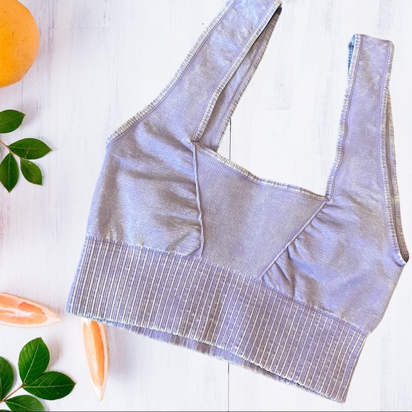 Free People Good Karma Square Neck Sports Bra - Picture 7 of 7